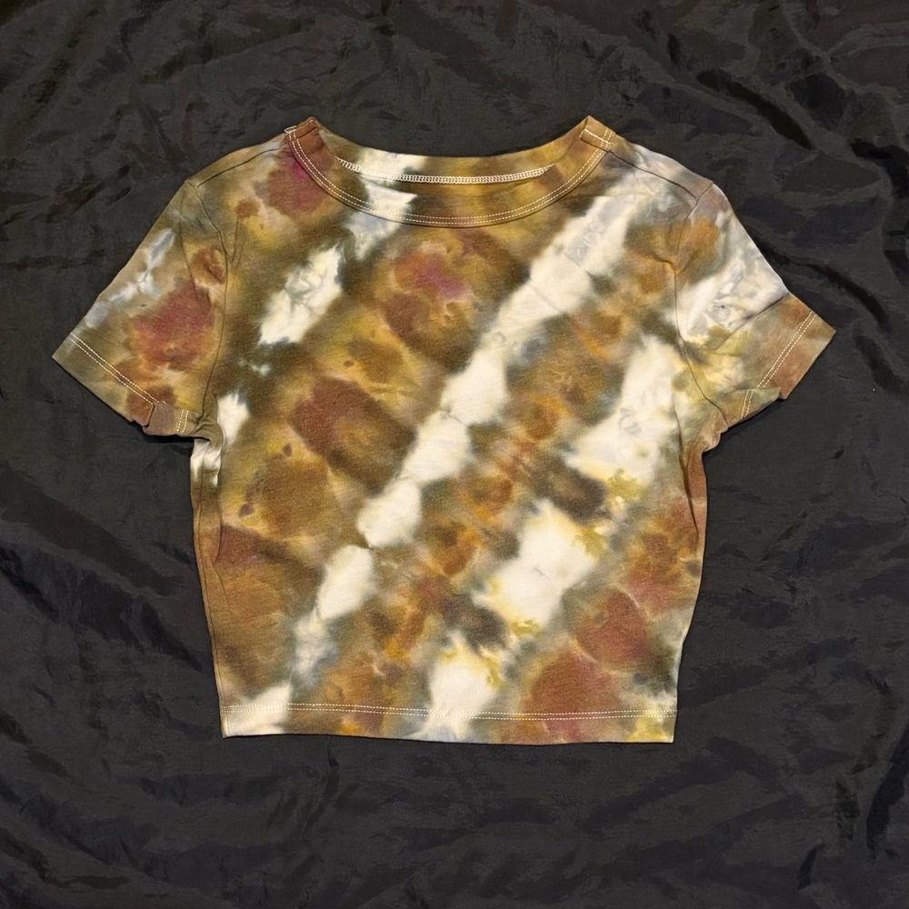 Tie-Dye Cropped T-Shirt